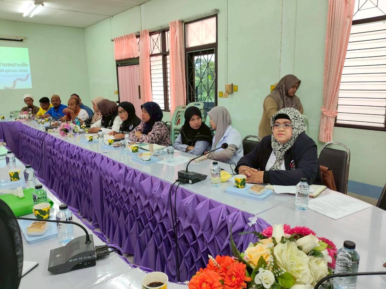 พช.เมืองยะลาเข้าร่วมประชุม “สภาสันติสุขตำบลเปาะเส้ง ประจำเดือนตุลาคม 2568  และการประชุมคณะกรรมการบริหารงานตำบลแบบบูรณาการ (ก.บ.ต.)ตำบลเปาะเส้ง