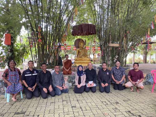 พช.เมืองยะลา ติดตามการดำเนินงาน โคก หนอง นา CLM ตำบลยุโป 